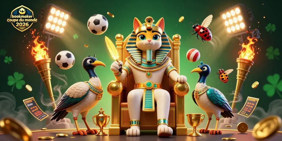 Pariez avec le bookmaker coupe du monde 2026 pour des cotes passionnantes et un large choix de paris.