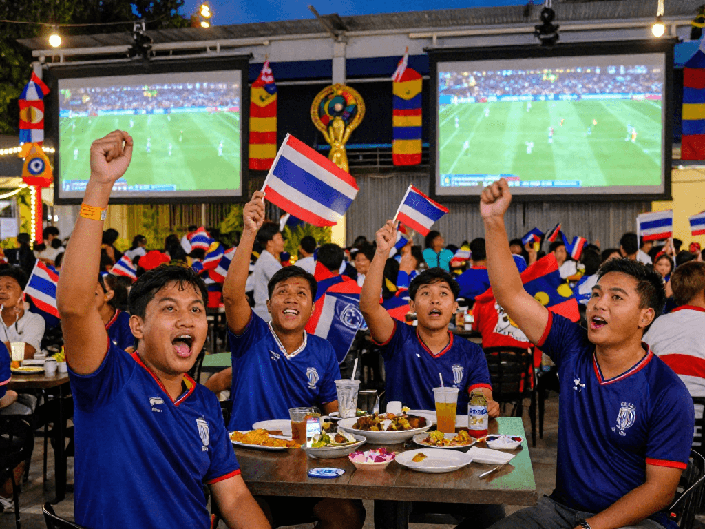 แฟนบอลชาวไทยเชียร์ฟุตบอลโลก 2026 แทงบอลโลกนัดชิงในบรรยากาศสนุกสนาน