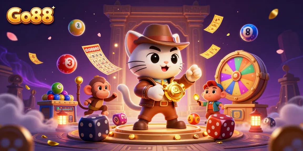 Gamblers discover a treasure with Go88, enhancing their casino experience with vibrant lottery elements.