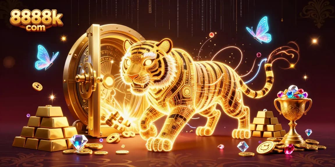 Experience the thrill of 8888k com in a vibrant casino landscape filled with treasures and excitement.