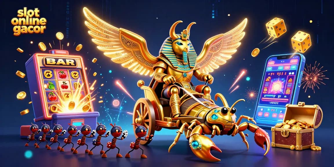 Menangkan jackpot di slot online gacor dengan simbol keberuntungan dan mesin slot yang memanjakan mata.