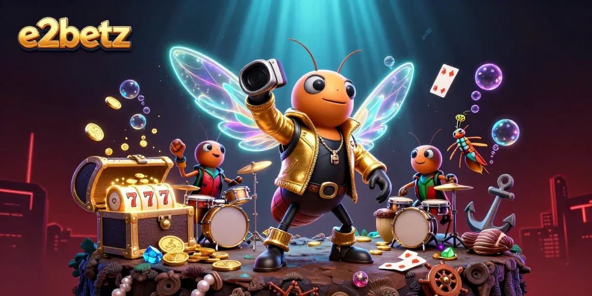 Experience thrilling wins with e2betz when playing vibrant slots alongside dynamic rock stars!