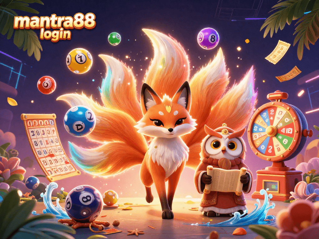 Experience the thrill of mantra88 login with vibrant competitive lottery elements and a magical gambling ambiance.