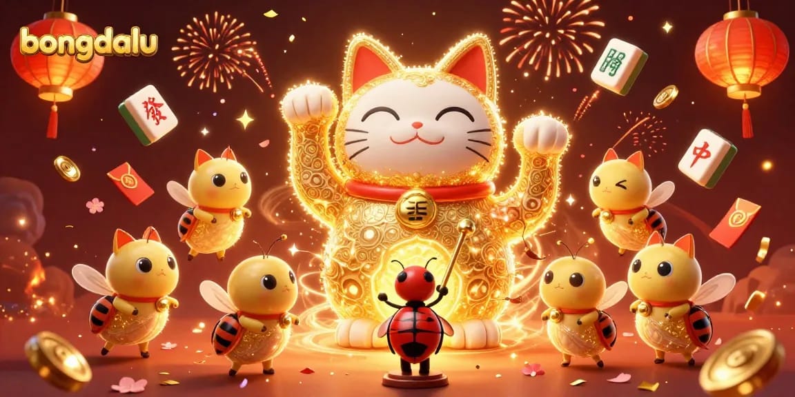 Engage with Bongdalu's vibrant lucky cat scene promoting exciting betting opportunities.