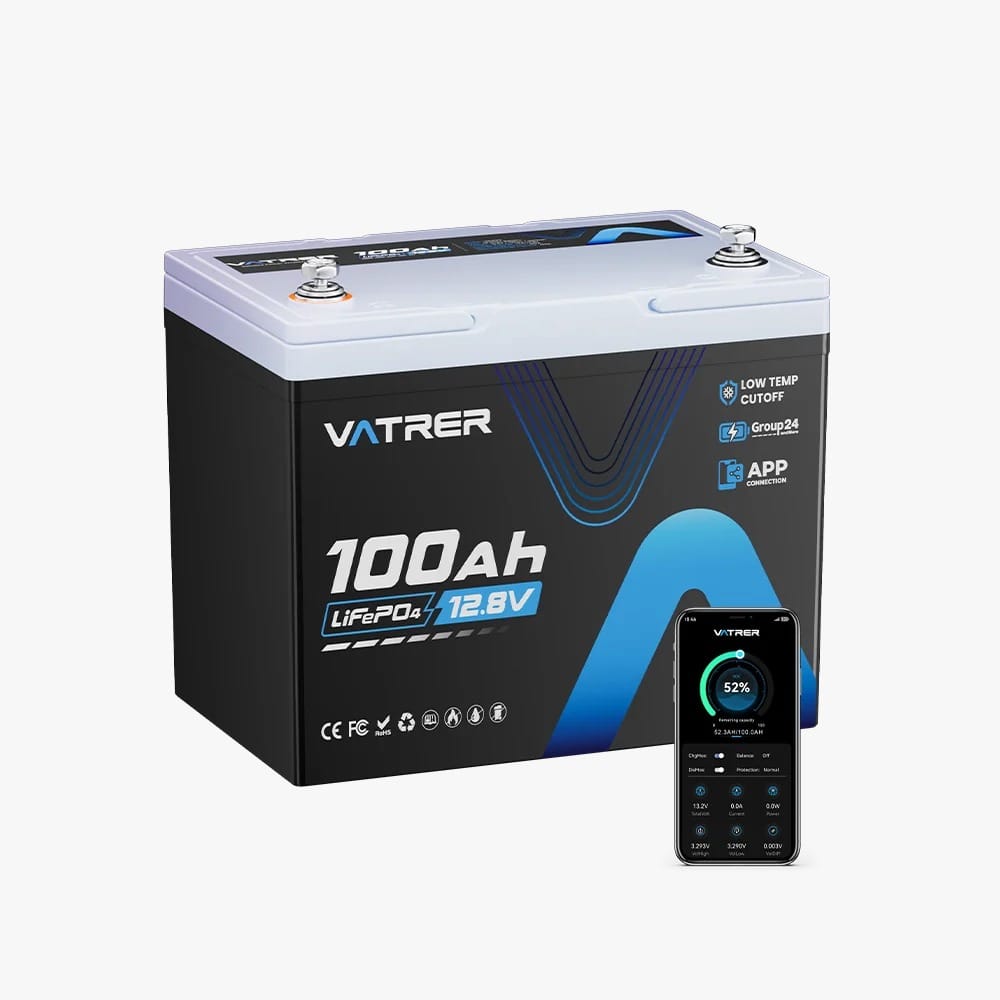 Efficient Charging with Vatrer Power Lithium Golf Cart Batteries and 48V 105Ah Lithium Battery