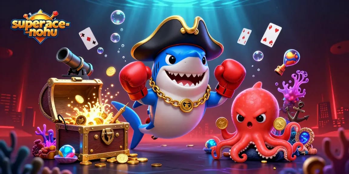 Engage in the exciting game of superace-nohu with vibrant characters and dynamic casino elements.