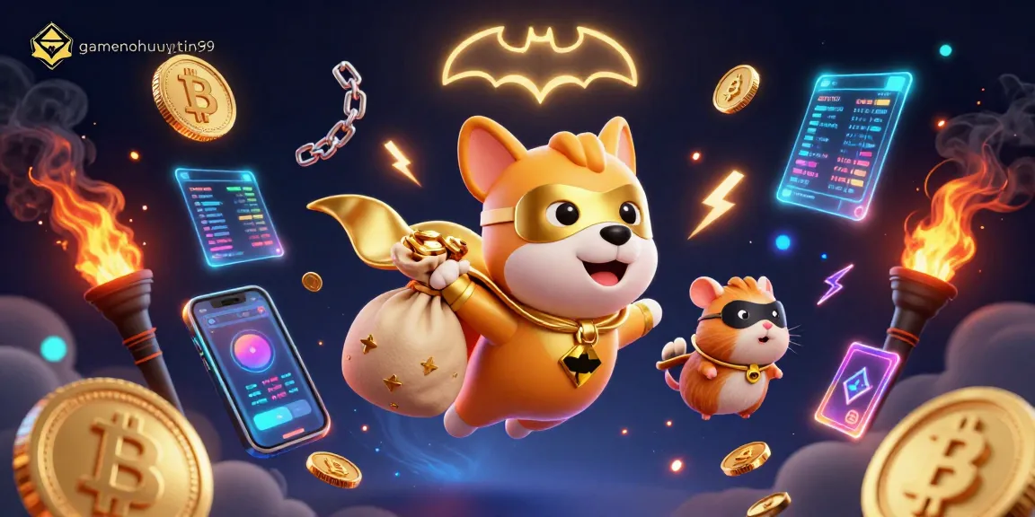 Join gamenohuuytin99's thrilling adventures with a superhero dog flying through a vibrant casino scene.