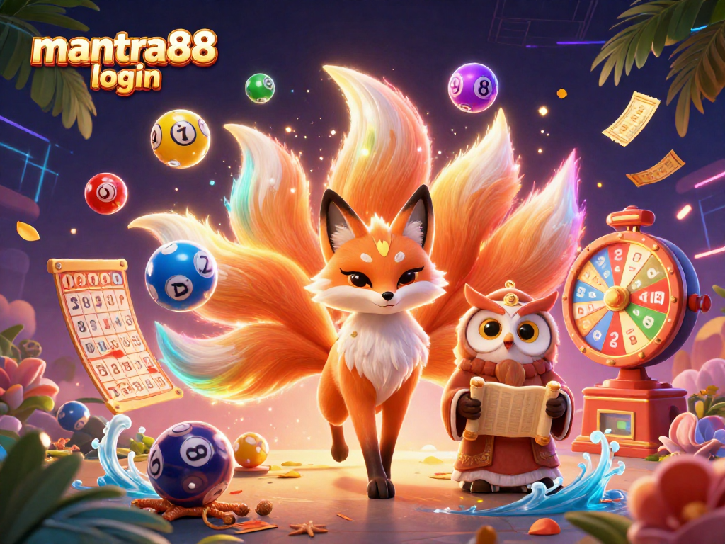 Experience the thrill of mantra88 login with vibrant competitive lottery elements and a magical gambling ambiance.