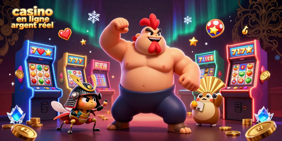 Remportez des gains avec casino en ligne argent réel grâce à des personnages de jeux colorés et dynamiques.