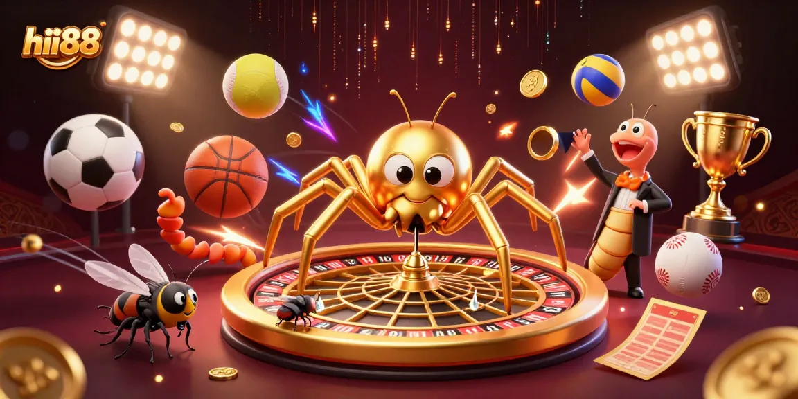 Experience the excitement of betting strategically at hii88 with a vibrant casino scene.