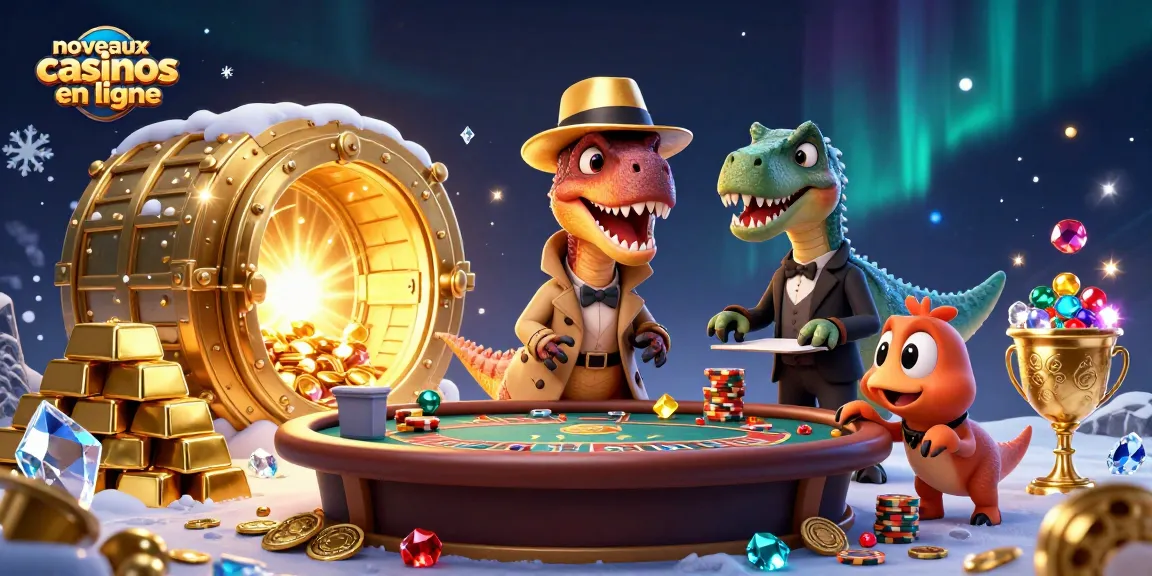 Les nouveaux casinos en ligne proposent une expérience de jeu immersive avec des personnages animés dans une scène riche en trésors.