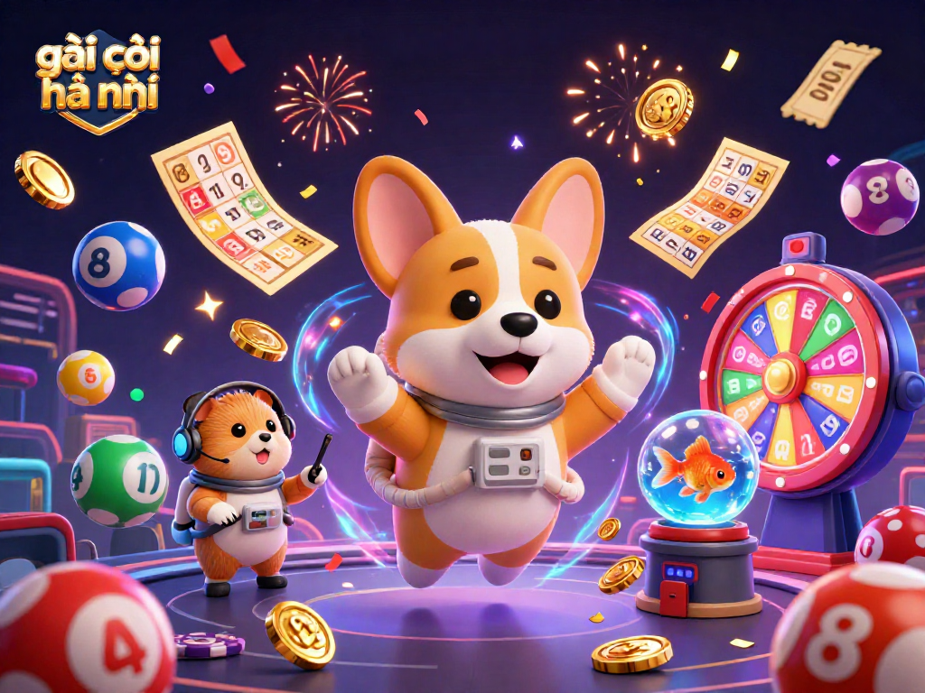Experience thrilling gaming action with gái gọi hà nội in a vibrant casino scene full of floating elements.
