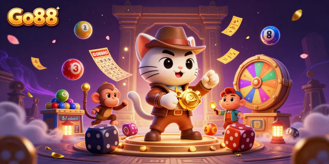 Gamblers discover a treasure with Go88, enhancing their casino experience with vibrant lottery elements.