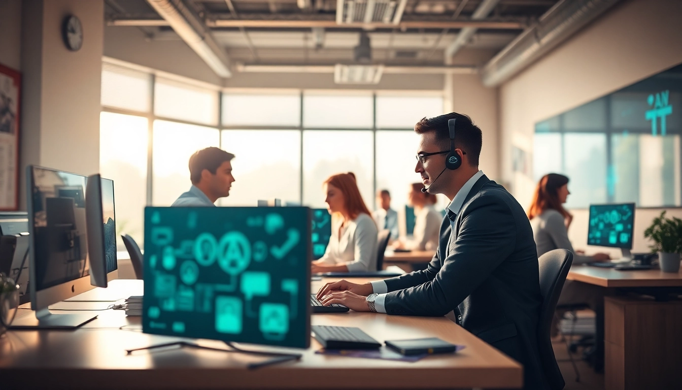 Enhancing productivity with it support small business services in a collaborative office setting.