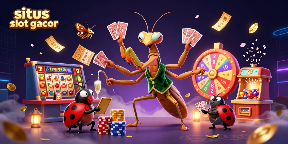 Gambarlah situs slot gacor dengan karakter unik yang penuh aksi dan alat perjudian menarik.