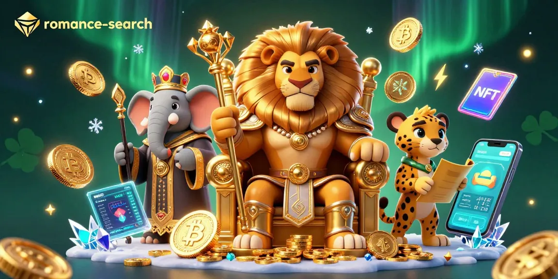 Win big with romance-search in this vibrant 3D illustration of casino adventure.