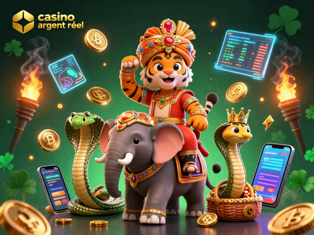 Gagnez avec des jeux de casino en ligne argent réel, ambiance colorée et immersive.