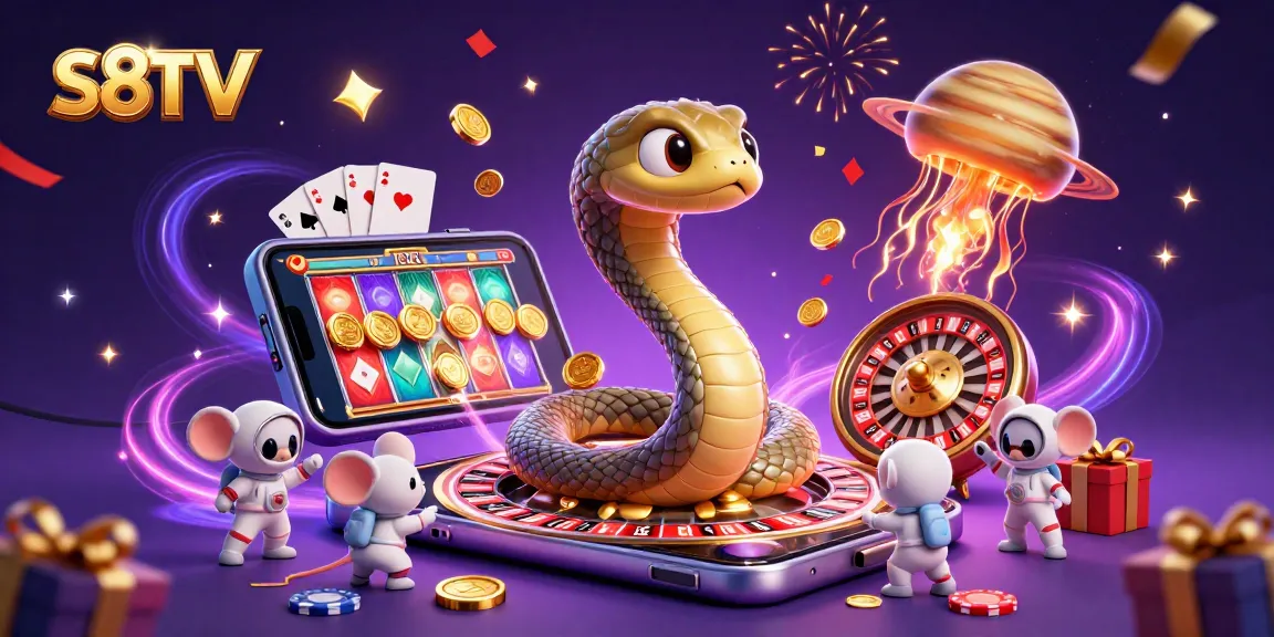 S8TV offers an immersive gambling experience with dynamic betting on sports highlights and rich visuals.