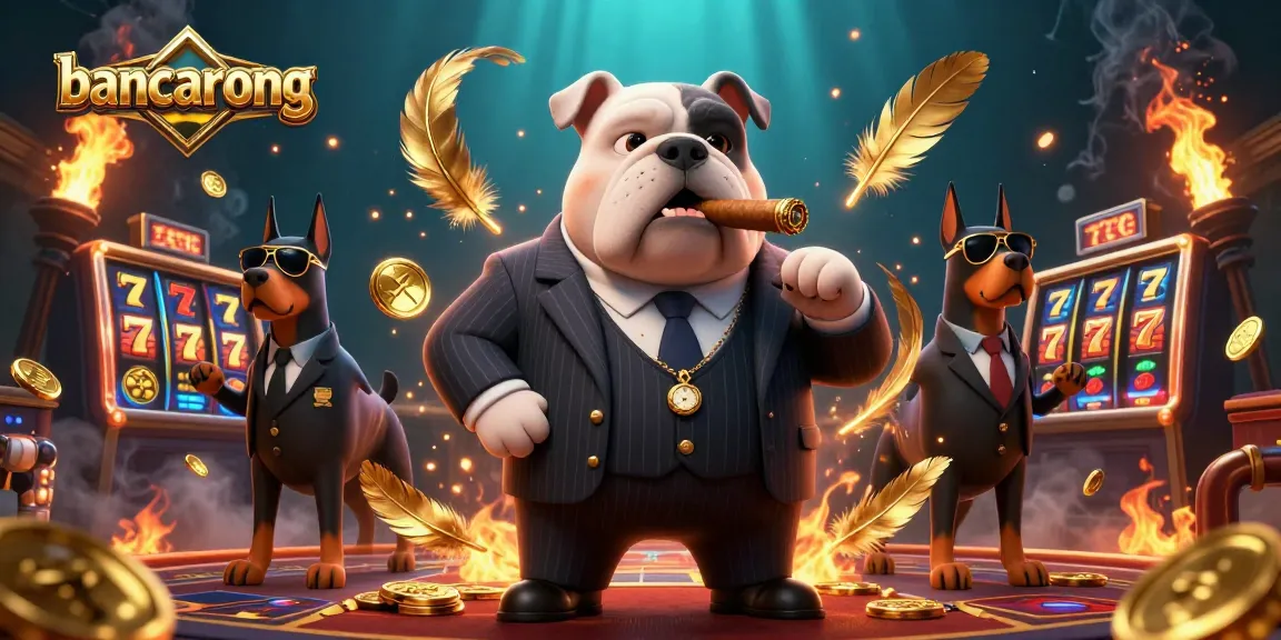 Engage with bancarong's thrilling slot experience featuring a mafia boss and his Doberman guards.
