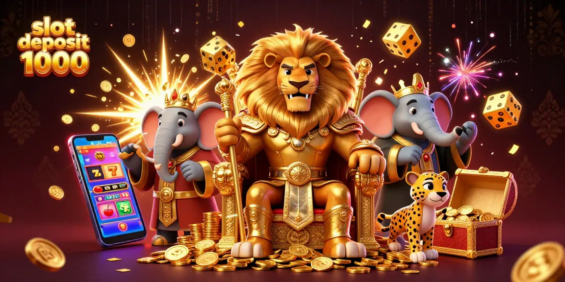 Menangkan jutaan dengan slot deposit 1000 dan nikmati keseruan permainan slot online.