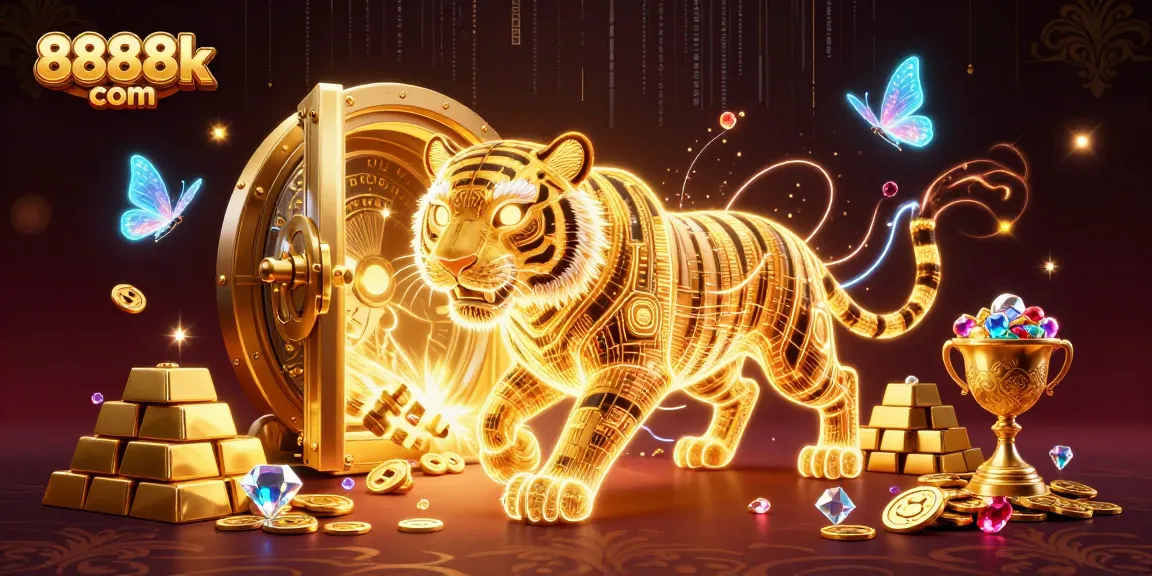 Experience the thrill of 8888k com in a vibrant casino landscape filled with treasures and excitement.