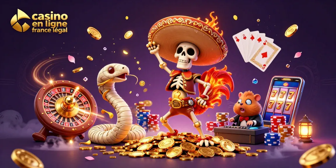 Vivre l'excitation des jeux d'argent en ligne avec casino en ligne France légal pour gagner gros.