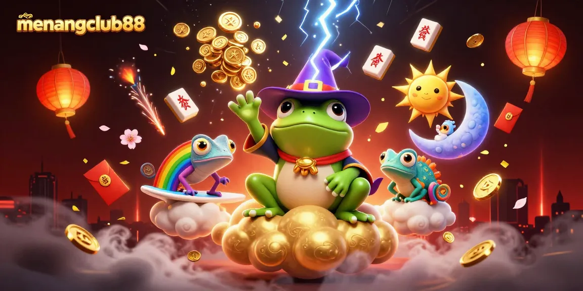 Win exciting rewards at menangclub88 with a magical world of games and vibrant casino elements.
