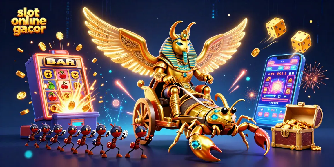 Menangkan jackpot di slot online gacor dengan simbol keberuntungan dan mesin slot yang memanjakan mata.