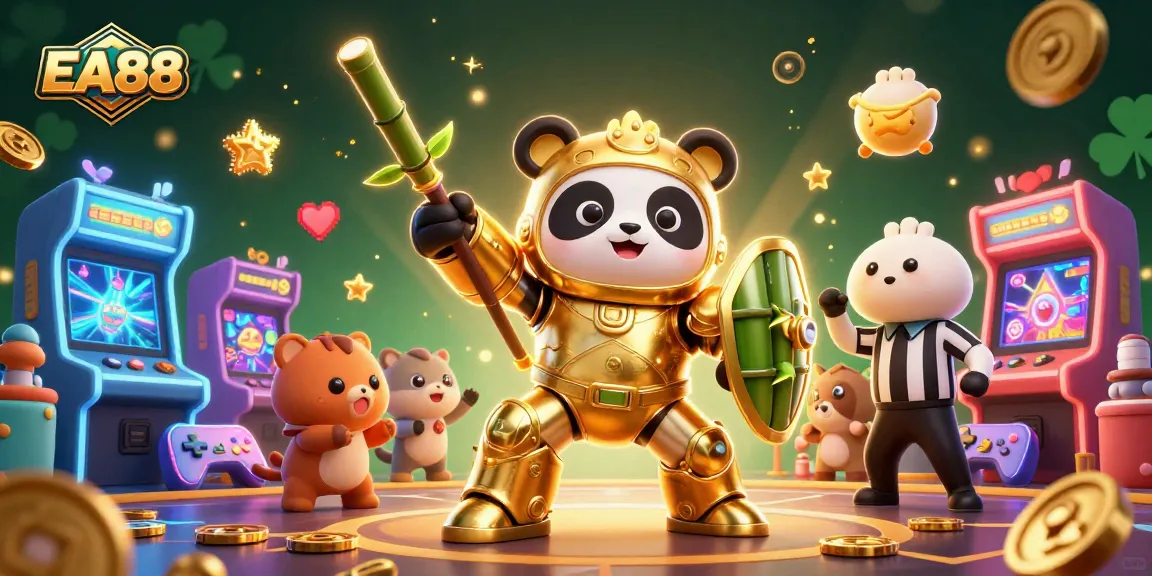 Engage in thrilling gameplay at EA88 with dynamic 3D characters and casino elements