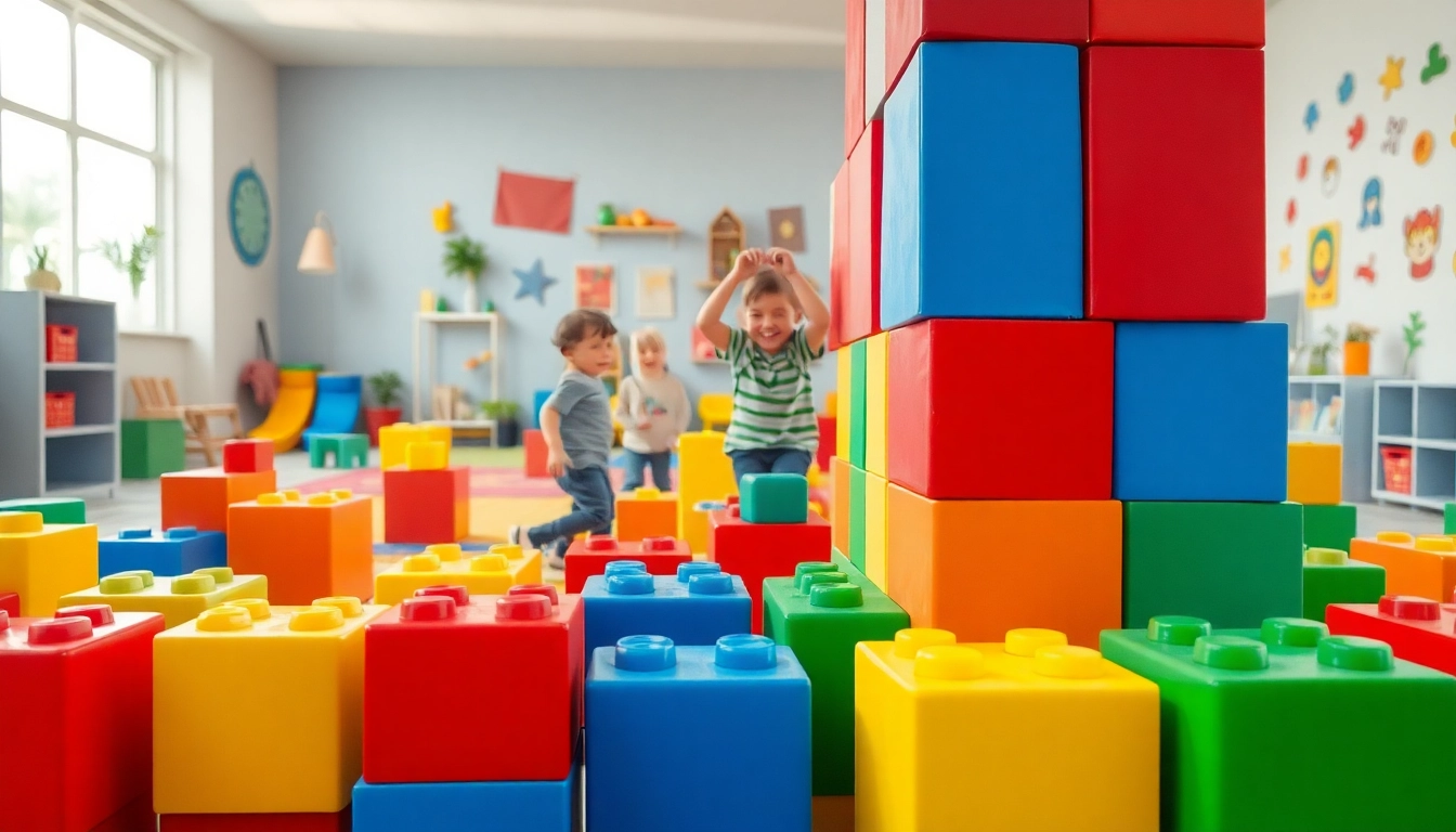 Creative Indoor Play Ideas with Giant Building Blocks for Kids
