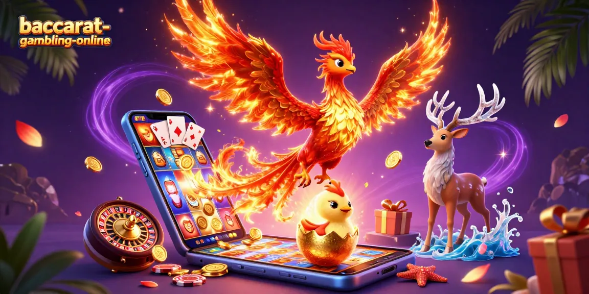 Experience thrilling baccarat-gambling-online moments with excitement and strategy in a vibrant casino scene.